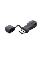 USBメモリ 32GB USB3.2（Gen1）/3.1（Gen1）/3.0/2.0 USB A 一体型 キャップ式 ストラップホール付 シリ...