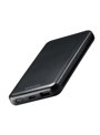 モバイルバッテリー PD準拠 20W出力 10000mAh タイプC×1ポート USB-A×1ポート 高速充電 薄型 ラウンド ブラック iPhone スマホ タブレット EC-C03BK