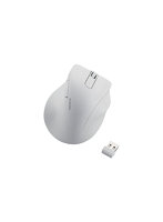 ワイヤレス マウス 静音 無線 2.4GHz 5ボタン Mサイズ 右手専用 【 Windows 11 10 mac Chrome 対応 】 ...