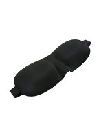 ミヨシ 3Dアイマスク 耳栓付き ブラック MBZ-EM01/BK