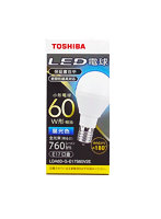 LED電球 E17 一般電球形 広配光 60W形相当 昼光色 LDA6D-G-E17S60V2E