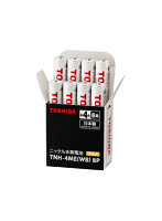東芝 充電式ニッケル水素充電池 スタンダードモデル 単4形（8本入り） TNH-4ME（WB） 8P