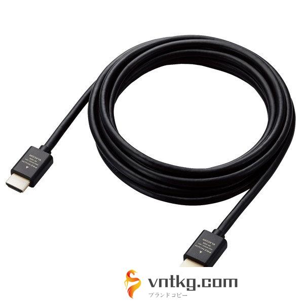 HDMI ケーブル 3m ＜Ver2.0＞ プレミアム 4K2K（60Hz） 【Premium HDMI（R） Cable規格認証済み】 18Gbps テレビ・パソコン・ゲーム機などに eARC 黒 ECDH-HDP30BK