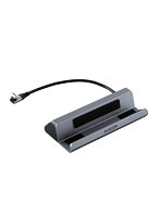 ドッキングステーション 6in1 Steam Deck（TM） スタンド型 PD対応 100W 【 Type-C x1 USB-A x3 HDMI x1...