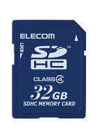 SDHCカード/Class4/32GB/法人専用/簡易パッケージ MF-FSD032GC4/H