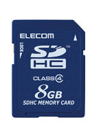 SDHCカード/Class4/8GB/法人専用/簡易パッケージ MF-FSD008GC4/H