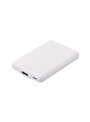 モバイルバッテリー 5000mAh 軽量 小型 最大15W 入出力（ USB Type-C ×1） 出力（ USB-A ×1） PSE適合 【 iPhone iPad Android 各種対応 】 ホワイト EC-C12WH