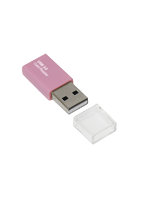 USB2.0カードリーダー・ライター/ピンク CRW-MSD78P