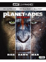 猿の惑星 トリロジーBOX （4K ULTRA HD＋3D＋2Dブルーレイディスク）