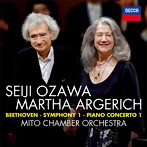 小澤征爾/ベートーヴェン:ピアノ協奏曲第1番＆交響曲第1番（Blu-Spec CD）（アルバム）
