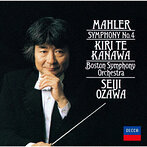 マーラー:交響曲第4番 小澤征爾/BSO テ・カナワ（S）（UHQCD）（アルバム）