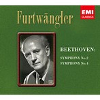 ベートーヴェン:交響曲第2番＆第4番 フルトヴェングラー/VPO 他（ハイブリッドCD）（アルバム）