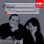 マルタ・アルゲリッチ/ショパン:ピアノ協奏曲第1番＆2番（ハイブリッドCD）（アルバム）