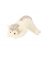 【 トラグレー 】日本製 リアルキャット Lサイズ童心 ぬいぐるみ 猫 通販 ねこ ネコ リアル 猫のぬいぐ...
