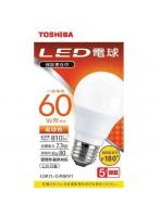 東芝 TOSHIBA LDA7L-G/K60V1 LED電球（電球色） E26口金 60W形相当 810lm