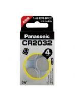 パナソニック Panasonic CR-2032/4H コイン形リチウム電池 3V 4個