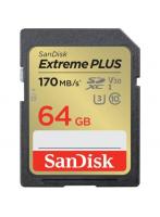 SanDisk サンディスク SDSDXWH-064G-JNJIP エクストリーム プラス SDXC UHS-Iカード 64GB
