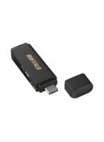 バッファロー BUFFALO BSCR120U3CBK（ブラック） USB 3.2（Gen 1）対応 USB Type-C接続 カードリーダー/...