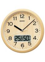 セイコー SEIKO KX273B スタンダード掛時計（液晶表示付き）