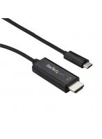 StarTech スターテック CDP2HD3MBNL（ブラック） USB-C-HDMIケーブル 4K/60Hz 3m