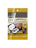ナカバヤシ DVD-T015-3-W（ホワイト） DVDトールケース1ケース5枚収納 3パック
