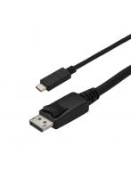 StarTech スターテック CDP2DPMM3MB（ブラック） USB-C-DisplayPortケーブル 4K/60Hz 3m