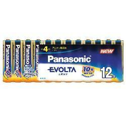 パナソニック Panasonic LR03EJ/12SW エボルタ アルカリ乾電池 単4形 12本パック