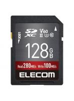 エレコム ELECOM MF-FS128GU23V6R UHS-II SDXCメモリカード 128GB
