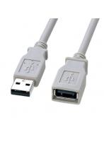 サンワサプライ KU20-ECEN3K（ライトグレー） USB延長ケーブル 3m