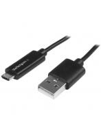 StarTech スターテック USBAUBL1M（ブラック） Micro USB 充電ケーブル 1m