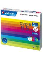Verbatim バーベイタム DHR85HP5V1 データ用 DVD-R DL 8.5GB 1回記録 プリンタブル 8倍速 5枚