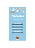 パナソニック Panasonic BK-4LCD/4H エネループライト ニッケル水素電池 単4形 充電式 4本