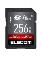 エレコム ELECOM MF-FS256GU23V6R UHS-II SDXCメモリカード 256GB