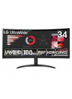 LGエレクトロニクス LG 34WR50QC-B LG UltraWide 34型 UWQHDウルトラワイド曲面ディスプレイ