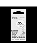 CASIO カシオ XR-36CTWE1（黒文字・白） ネームランドテープ カットラベル