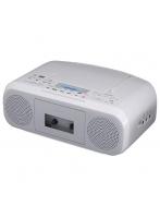 東芝 TOSHIBA TY-CDS8-H（グレー） CDラジオカセットレコーダー ワイドFM対応