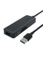 ミヨシ USH-10G2A-BK（ブラック） USB3.2 Gen2対応USBハブ 4ポート