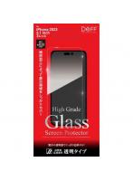 ディーフサウンド DeffSound iPhone 15 Pro High Grade Glass Screen Protector 透明