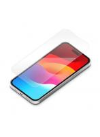 PGA iPhone15 Plus/15 Pro Max用 液晶保護ガラス ブルーライト低減/光沢