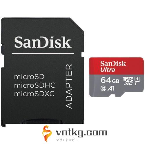 SanDisk サンディスク SDSQUAB-064G-JN3MA microSDXCカード 64GB