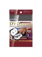 ナカバヤシ DVD-T016-3-BK（ブラック） DVDトールケース1ケース6枚収納 3パック