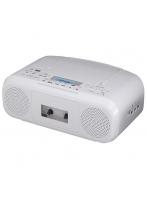 東芝 TOSHIBA TY-CDS8-W（ホワイト） CDラジオカセットレコーダー ワイドFM対応