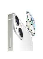 PGA iPhone15/15 Plus用 カメラフルプロテクター オーロラ/ブラック