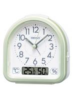 セイコー SEIKO KR512M（薄緑パール塗装） クオーツ目覚まし時計
