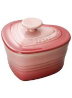 ル・クルーゼ LE CREUSET ラムカン ダムール S 蓋付 910031-10（ローズクオーツ）