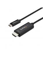 StarTech スターテック CDP2HD1MBNL（ブラック） USB-C-HDMIケーブル 4K/60Hz 1m