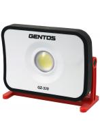 GENTOS（ジェントス） 投光器 LED ワークライト AC電源/USB 充電式（専用充電池） 1700ルーメン ガンツ GZ-320 防水 作業用ライト 屋外 COB 釣り