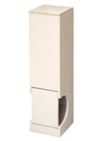 オスマック トイレットペーパー 収納 ボックス スリム ホワイト TAR-15