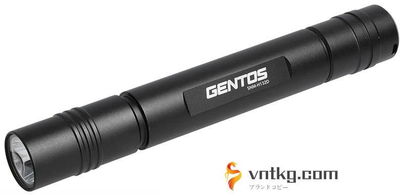 GENTOS（ジェントス） 懐中電灯 小型 LED ペンライト 単3電池式 200ルーメン SNMシリーズ SNM-H132D ハンディライト フラッシュライト