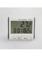 【 ホワイト 】デジタル 温湿度計 pmydclock05温湿度計 デジタル 通販 温度計 湿度計 置時計 時計 デジ...